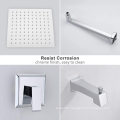 Aquacubic Solid Brass Modern Design Concealed Brass Shower Faucet